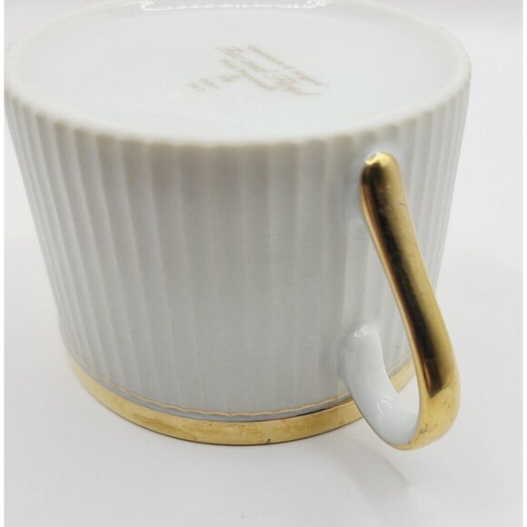 Fitz And Floyd Tea Cup Mug Classique D'Argent Fine Porcelain Japan Replacement - Picture 6 of 10